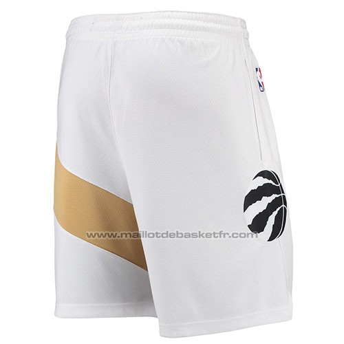 Short Toronto Raptors Ville 2018 Blanc